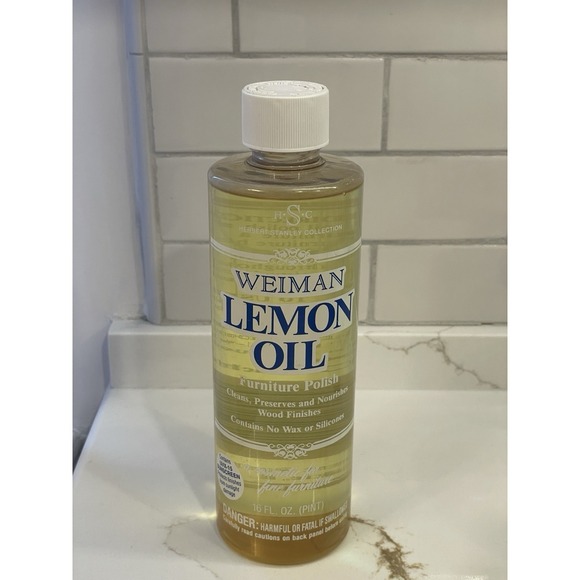 Weimann Other - Weiman Lemon Oil Furniture Polish Wood Clean Preserve Sunscreen 16 f oz 95% Full